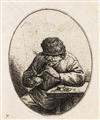 ADRIAEN VAN OSTADE Three etchings.
